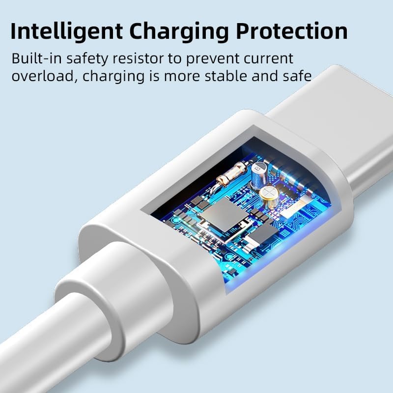 Fast Charger Plug For iPhone 16 Series 20W PD 3.0 USB C Foldable Wall Charger Adapter UK 3 Pin 1M 60W Super Fast Charging Cable Portable Connector Universal Compatibility