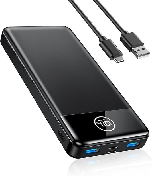 Power Bank Fast Charging 26800mAh, Portable Charger PD22.5W, PD3.0 QC4.0 USB-C/USB-A Output, Phone Battery Pack for iPhone 16 15 14 13 Plus Pro Max Mini, Glaxy Smartphone Chargeable