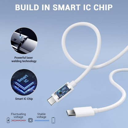 Z Electronics 25W USB-C Fast Charging Adapter with 1M Cable UK 3-Pin Plug for iPhone 16/15 Pro Max, iPad M2 M3 M4, Fast & Safe Phone Charger