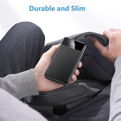 Power Bank Fast Charging 12000mAh, Portable Charger PD22.5W, PD3.0 QC4.0 USB-C/USB-A Output, Phone Battery Pack for iPhone 16 15 14 13 Plus Pro Max Mini,Glaxy,Xiaomi Compact Device Smartphone Chargeable