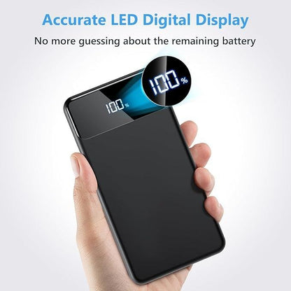 Power Bank Fast Charging 12000mAh, Portable Charger PD22.5W, PD3.0 QC4.0 USB-C/USB-A Output, Phone Battery Pack for iPhone 16 15 14 13 Plus Pro Max Mini,Glaxy,Xiaomi Compact Device Smartphone Chargeable