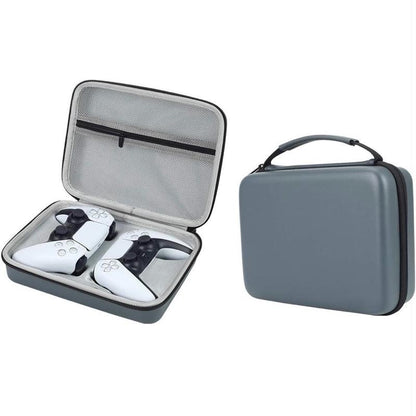 Portable Game Handle Bag, EVA Storage Bag, Hard Lightweight Protective Case for PS4/PS5 Game Handle, Casual Handheld Console Travel Carry Bag