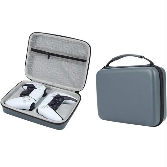 Portable Game Handle Bag, EVA Storage Bag, Hard Lightweight Protective Case for PS4/PS5 Game Handle, Casual Handheld Console Travel Carry Bag
