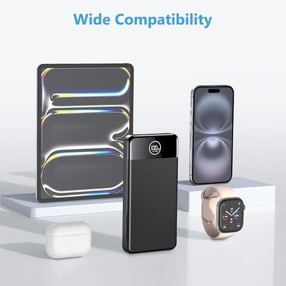 Power Bank Fast Charging 26800mAh, Portable Charger PD22.5W, PD3.0 QC4.0 USB-C/USB-A Output, Phone Battery Pack for iPhone 16 15 14 13 Plus Pro Max Mini, Glaxy Smartphone Chargeable