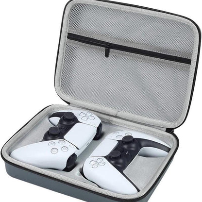 Portable Game Handle Bag, EVA Storage Bag, Hard Lightweight Protective Case for PS4/PS5 Game Handle, Casual Handheld Console Travel Carry Bag