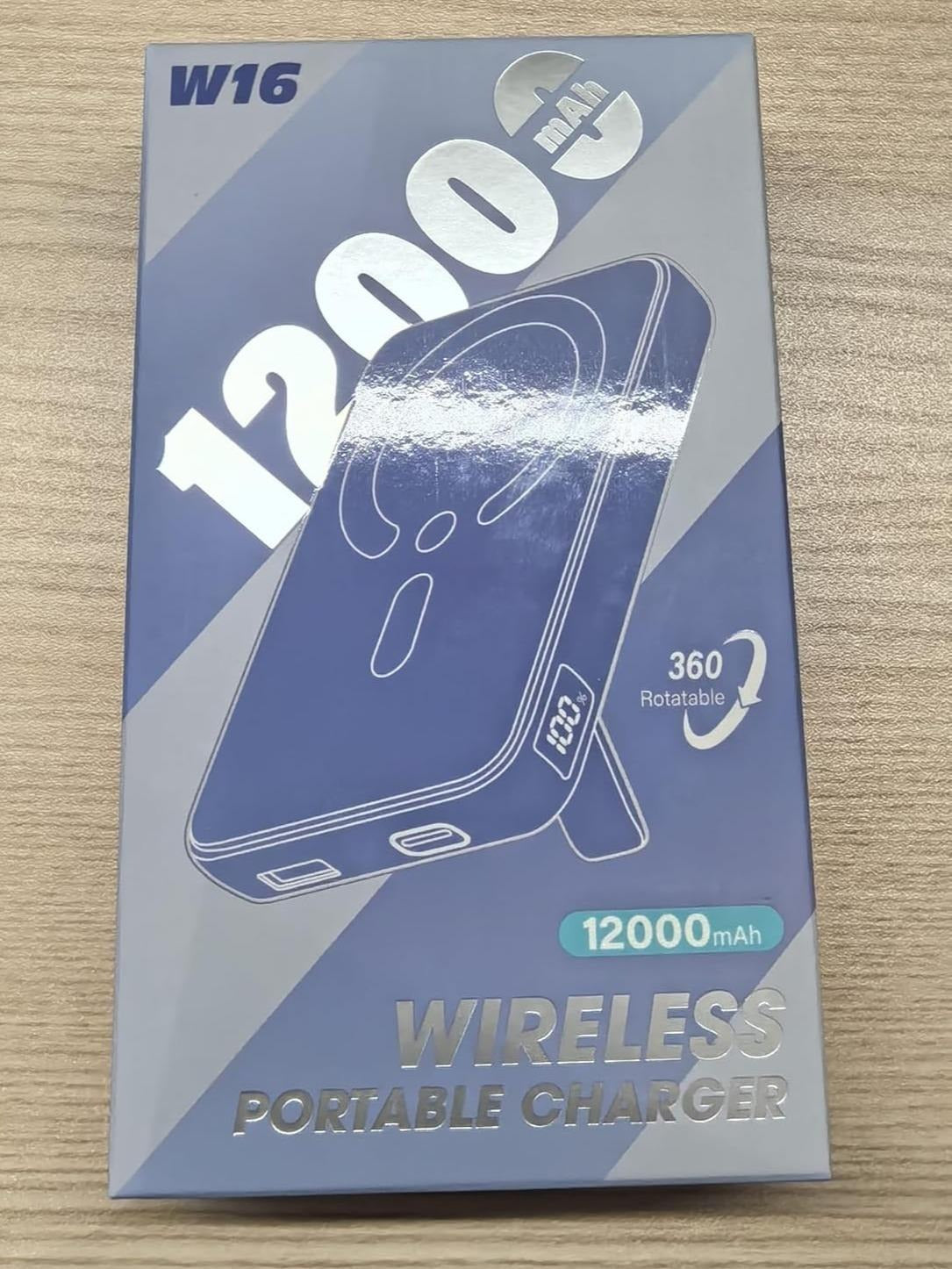 Power Bank, Portable Charger Compatible with Magsafe, 22.5W Wired Fast Charging Battery Pack with USB-C Input & Output, LED Display for iPhone 15/14/13/12 Pro/Pro Max Cable Magnetic Wireless Smartphone Cellphone