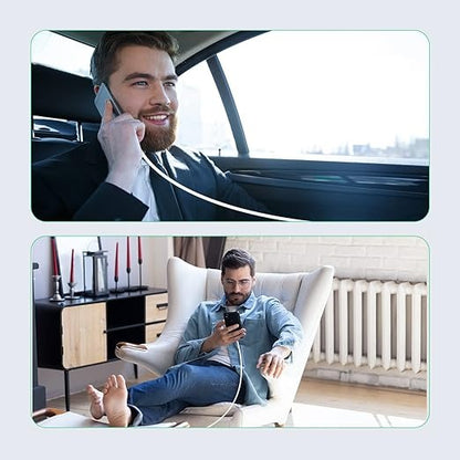 Apple MFi Certified 2Pack 1.8M Charger Cable 6 Foot 2.4A Fast Charging for iPhone 14 13 12 11 Pro Max XS XR X 8 7 6 Plus 5 iPad iPod Durable Electronic Smartphone Cellphone